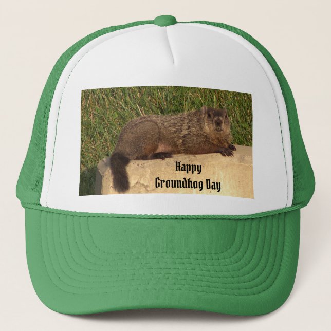Boné Chapéu do Dia da Marmota (Frente)