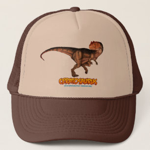 Boné Chapéu do dinossauro do Ceratosaurus