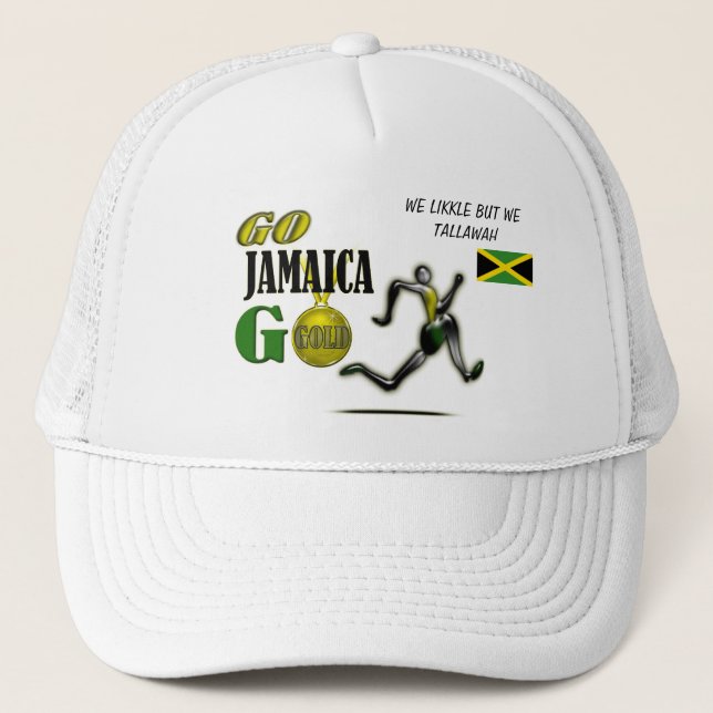 Boné Chapéu do fã de Jamaica da equipe de 2012 Jogos (Frente)