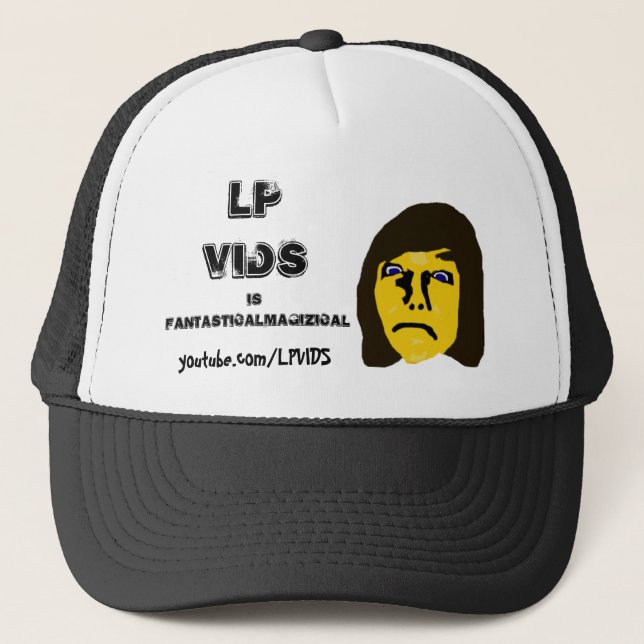 BONÉ CHAPÉU DO FANTASTICALMAGIZICAL DE LPVIDS!!! (Frente)