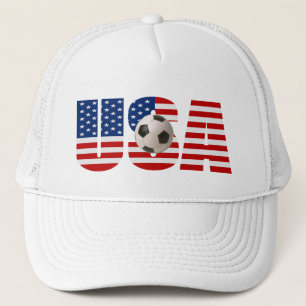 Boné Chapéu do futebol da BANDEIRA dos EUA