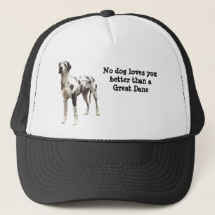 Boné Chapéu do Harlequin de great dane
