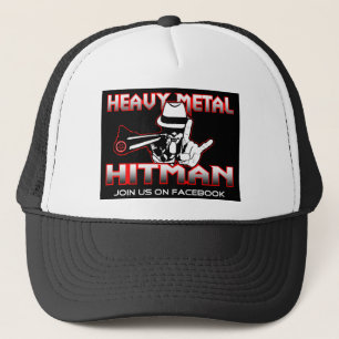 Boné Chapéu do Hitman do metal pesado