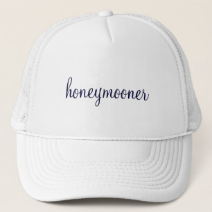 Boné chapéu do "honeymooner"