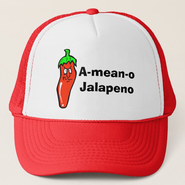 Boné Chapéu do Jalapeno de Ameano (Frente)