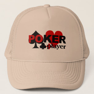 Boné Chapéu do jogador de póquer