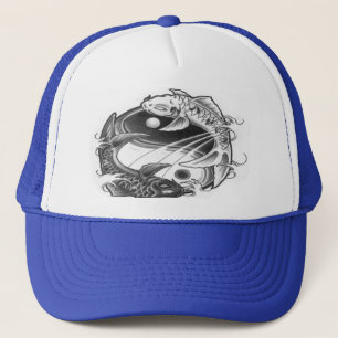 Boné chapéu do koi de yang do yin