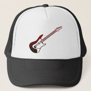 Boné Chapéu do logotipo da guitarra do beco da pérola