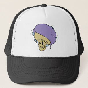 Boné Chapéu do logotipo da loja do gelado de Ube