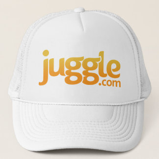 Boné chapéu do logotipo de Juggle.com