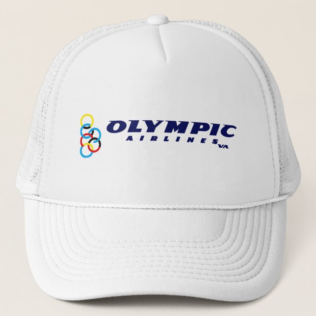 Boné Chapéu do logotipo de Olympic Airlines (Frente)