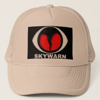 Boné chapéu do logotipo do skywarn