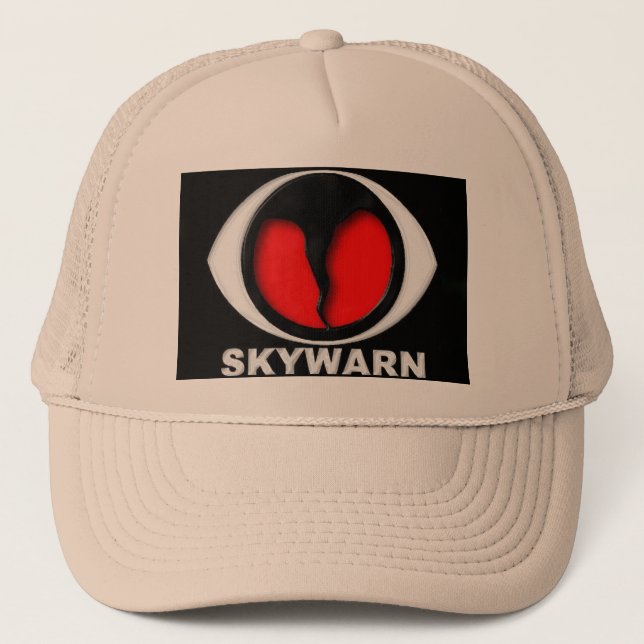 Boné chapéu do logotipo do skywarn (Frente)