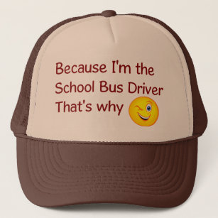 Boné Chapéu do motorista de auto escolar