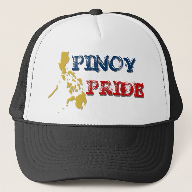 Boné Chapéu do orgulho de Pinoy (Frente)