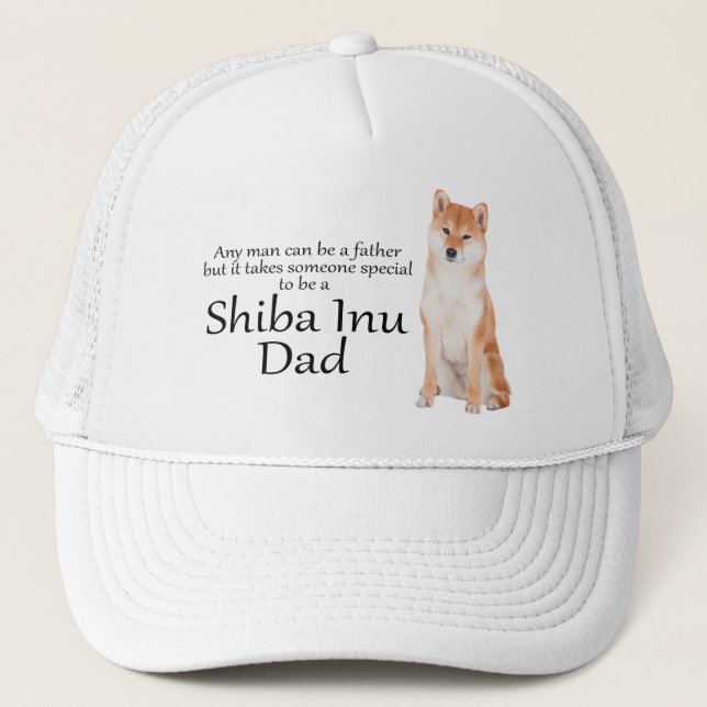 Boné Chapéu do pai de Shiba Inu (Frente)