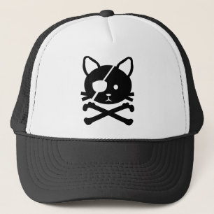 Boné Chapéu do pirata do gato