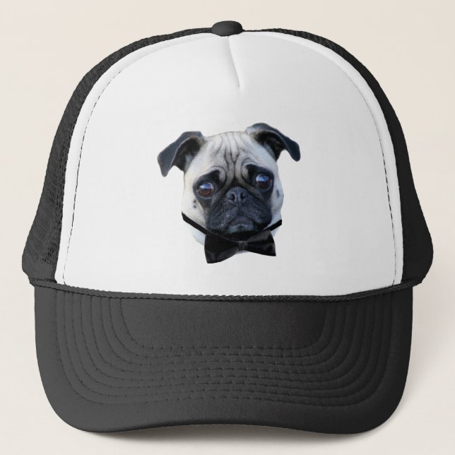 Boné Chapéu do Pug do menino (Frente)