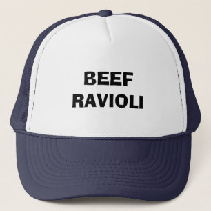 BONÉ CHAPÉU DO RAVIOLI DA CARNE