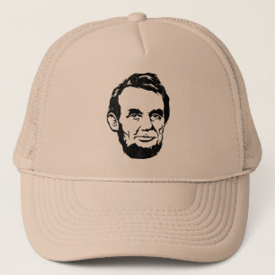 Boné Chapéu do retrato de Abraham Lincoln