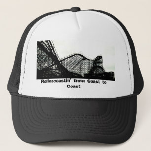 Boné Chapéu do roller coaster