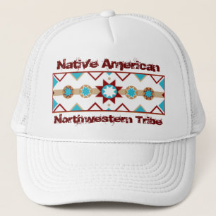 Boné Chapéu do teste padrão do nativo americano