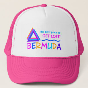 Boné Chapéu do TRIÂNGULO de BERMUDA - escolha a cor
