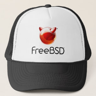 Boné Chapéu do Trucker do Projeto FreeBSD