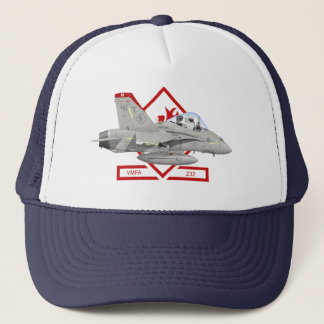 Boné Chapéu dos diabos vermelhos VMFA-232