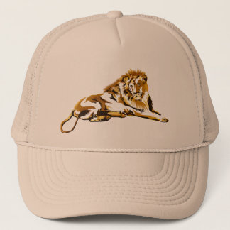 Boné Chapéu dourado do leão