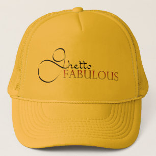 Boné Chapéu Dourado Fabuloso do gueto