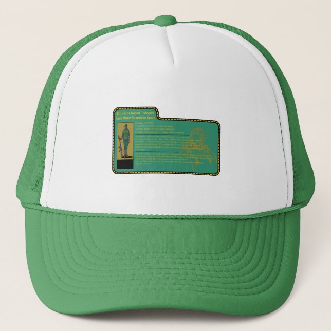 Boné Chapéu draconiano 1 da guarda (Frente)