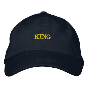 Boné Chapéu Elegante e Legal KING Impresso para Uso Int