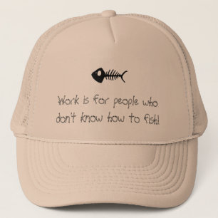Boné Chapéu engraçado da pesca