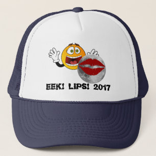 Boné Chapéu engraçado de 2017 eclipses: EEK! Lábios!