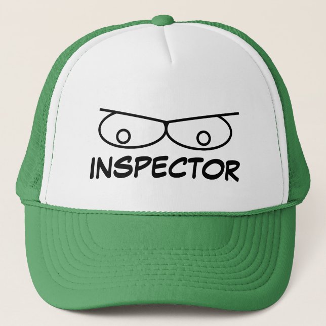 Boné Chapéu engraçado de inspetor (Frente)