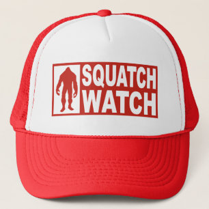 Boné Chapéu engraçado do RELÓGIO de SQUATCH - Bigfoo