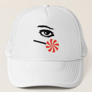 Boné Chapéu Engraçado Eye Candy para Homens