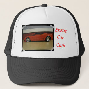 Boné Chapéu exótico do clube do carro