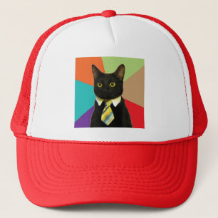 Boné Chapéu feito sob encomenda do gato do negócio