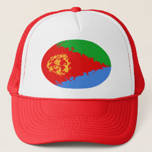 Boné Chapéu Gnarly da bandeira de Eritrea