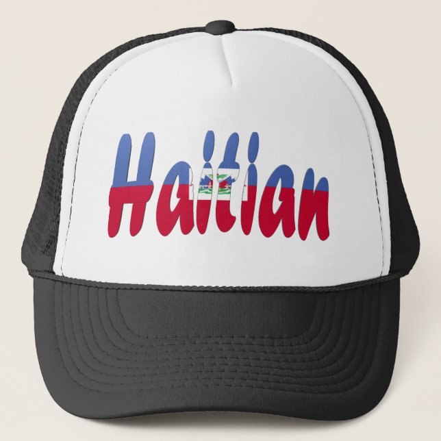 Boné Chapéu haitiano da bandeira (Frente)