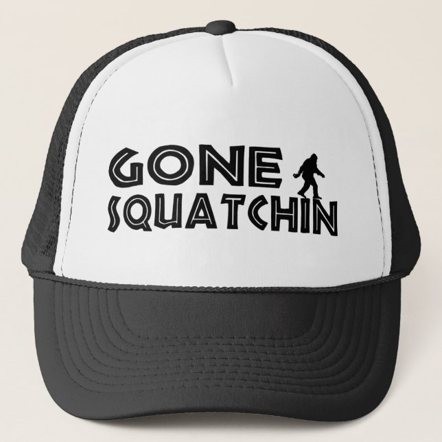 Boné Chapéu ido de Squatchin (Frente)