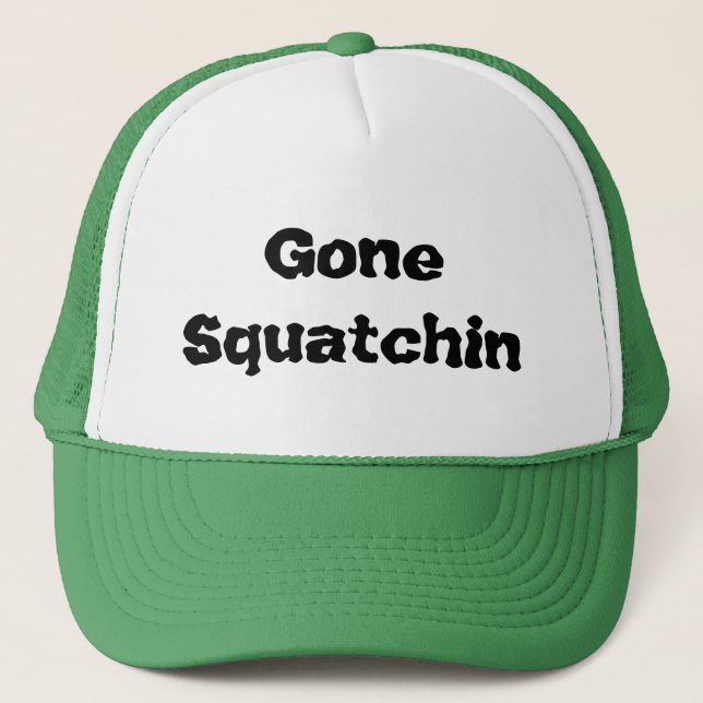 Boné Chapéu ido de Squatchin (Frente)