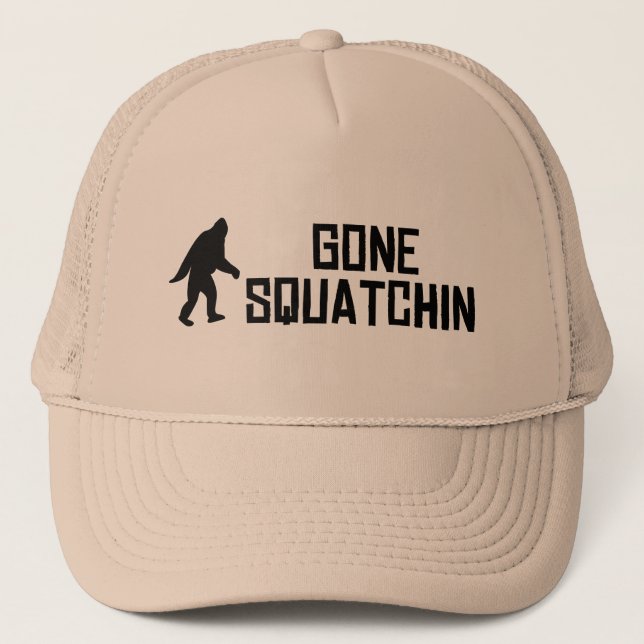 Boné Chapéu ido de Squatchin (Frente)