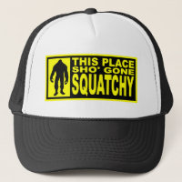 Chapéu ido de Squatchy - encontrando Bigfoot