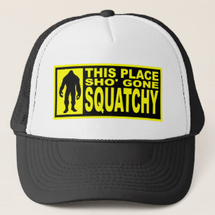 Boné Chapéu ido de Squatchy - encontrando Bigfoot