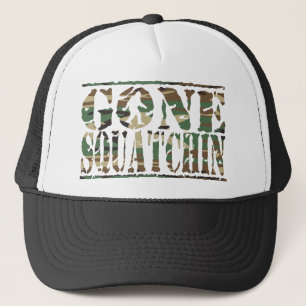 Boné Chapéu ido do impressão da camuflagem de Squatch