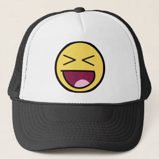 Boné Chapéu impressionante feliz da cara
