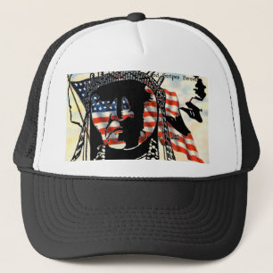 Boné Chapéu indiano americano